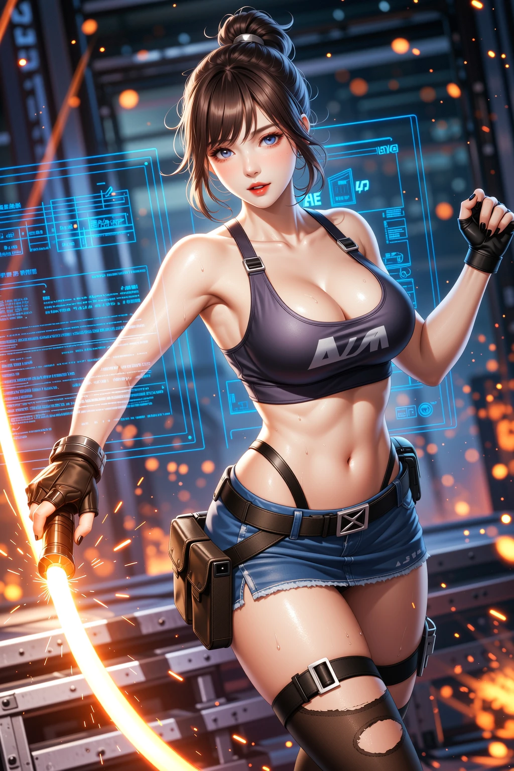 alexandra daddario ????, fight pose
