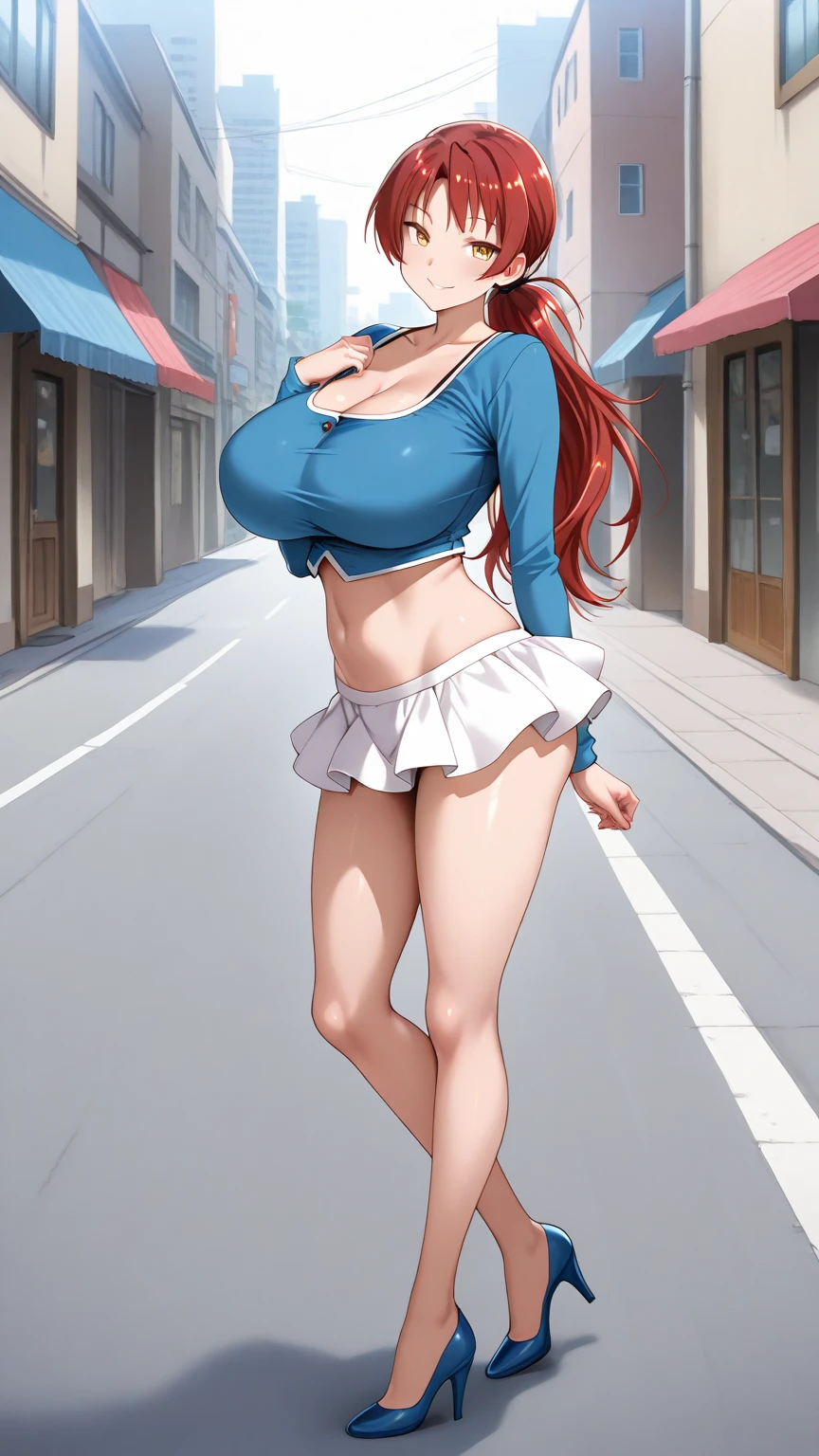 animated illustration、of the highest quality、A short and chubby high school girl.、sports t-shirt、hot pants、sandy beach、perfect proportions、Overwhelmingly 、beautiful, bright Eyes、flushed、SMILE、cowboy shot,tan lines,  , uncensored 