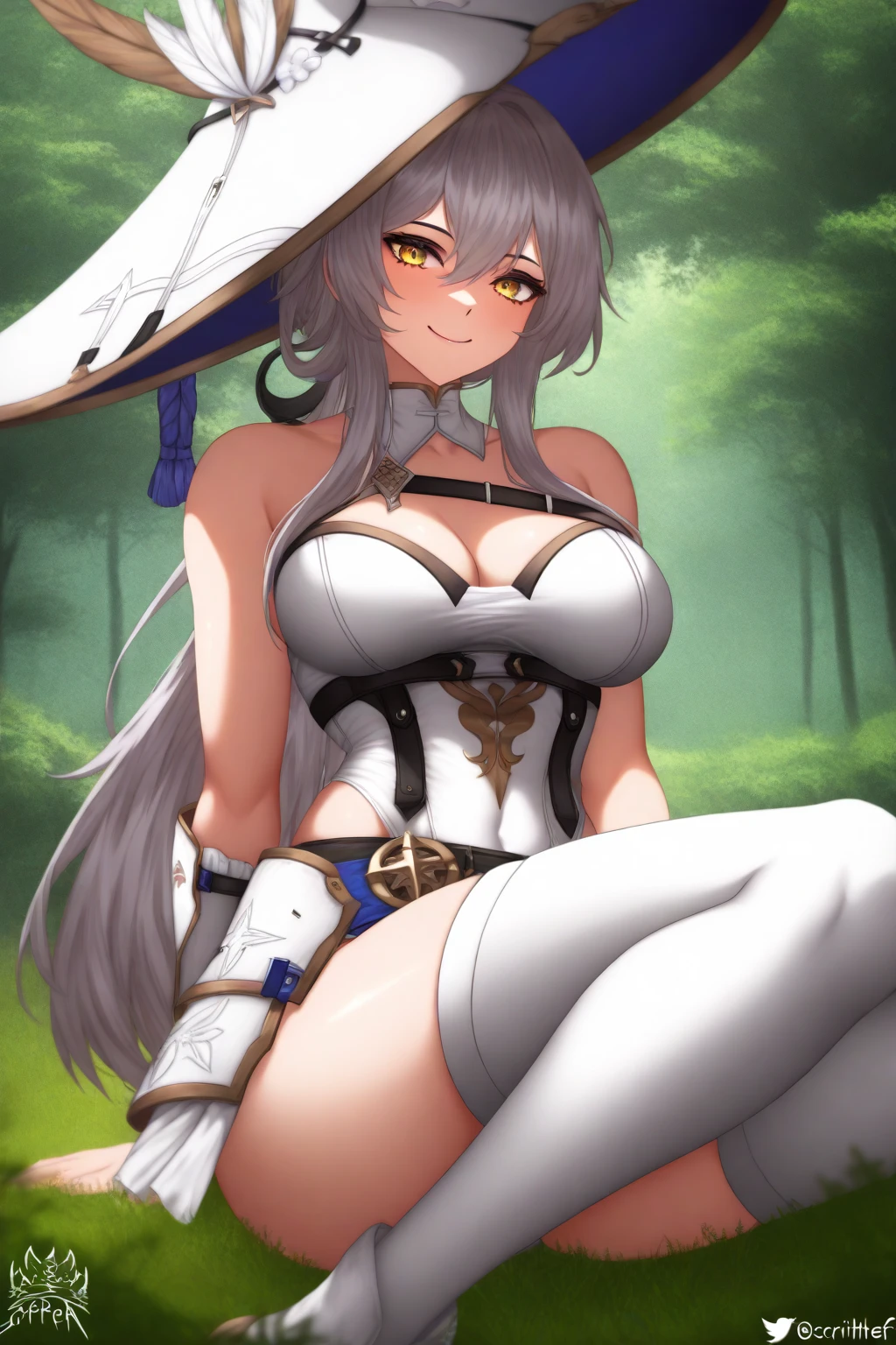 (tiny village of people on a cliff in front of a giantess ???????: 1.2), (crowds), (a tiny village on a tiny hill in front of the ??????? of a giantess: 1.2), a giantess looming over a tiny village on a tiny hill, (tiny adventurers: 1.1), (crowds of tiny villagers on a tiny cliff in front of a girl: 1.1), (tiny adventurers on a cliff: 1.1), (height_difference:1.2), (size_difference:1.1), giantess girls in the background, simple background, (dark deep forest:1.1), (giantess:1.1), giantess girls in the background, multiple girls, (giantess:1.1), hills, cliffs, dark forest, (giantess:1.2), elfgirl, huge shiny ???????, bra, (warriors:1.2), (knights:1.1), (?????:1.3), ???????, (??????:1.2), ???????????, ????, (riding ?????: 1.4), (????? building: 1.1)