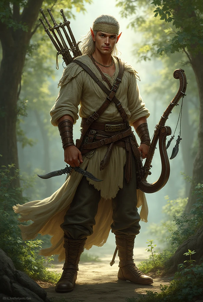 india hunting with bow and arrow the heart of a man who runs through the woods --auto --s2