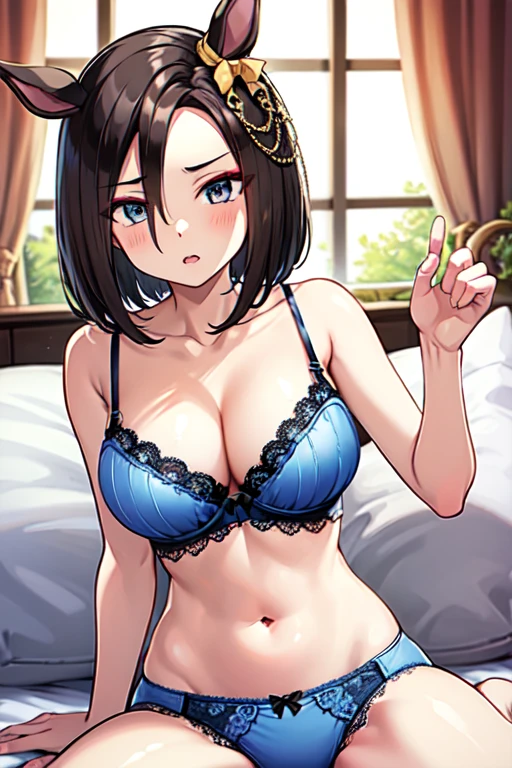 dark hair, crystal blue eyes, open mouth, ????? 25 years old, playfully ?????, cleavage, low cut tanktop , skirt, standing, coy smile with open parted lips, (blushing:1.3), looking invitingly at the viewer, seductive eyes, facing the viewer, livingroom background, leaning forward in a doorway, (pov), glowing eyes, necklace, earrings, ????,