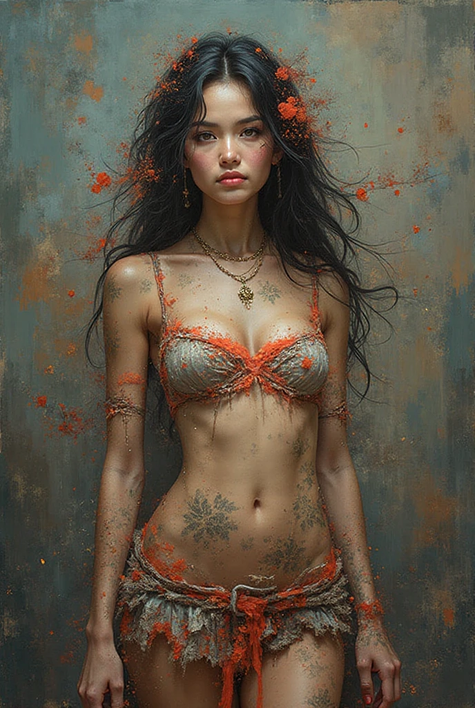 Naked Asian succubus 