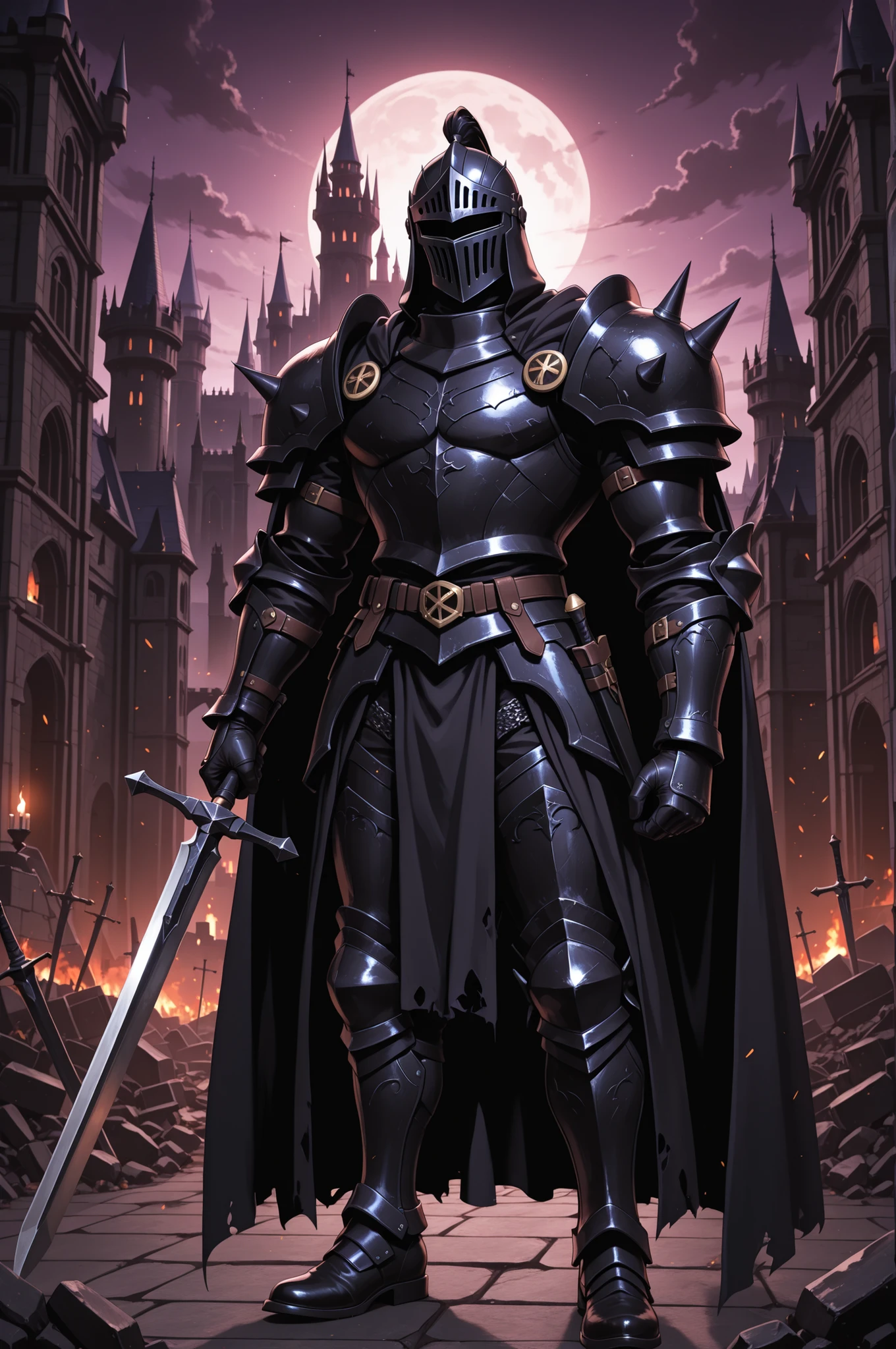 obsidian knight, dark castle