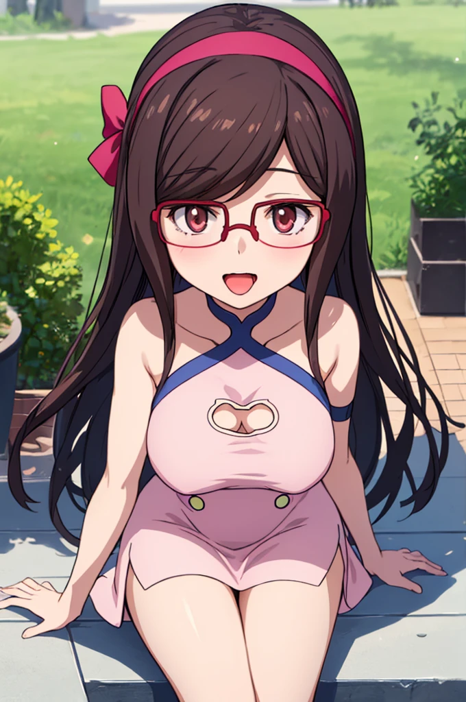 standing doggy, hug from behind、masterpiece、Highest quality、bed、One girl、1人の太ったCompletely のおじさん、chest、Completely naked、solo、Ahegao、tongue、tongue出し、Black glasses、Black Hair、Braid、blush、Brown nipples、Big nipples、Look at the viewer、Black eyes、Choker of Hearts、White background、大きなchest、Big Breasts、Simple Background、Open your mouth、Pink heart cutout bikini、Pussy juice、Sweat、Drooling、pubic hair、chestを揉む、 nipples、(How:1.1)、Firm stomach、Inserting a  into the vagina、Vulgar expression、Nipple piercing、Sex、