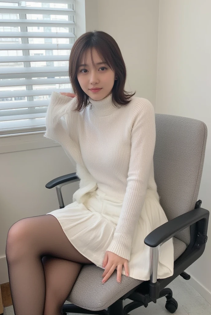 (8K, highest quality, masterpiece:1.2), (realistic, Photoreal:1.37),feet, super detailed, one girl, cute, solo, (stick out ), ((bed)),(nose blush), (laughter:1.20), (closed mouth), beautiful and fine eyes, (hair length: 1.2), Floating hair NovaFrogStyle