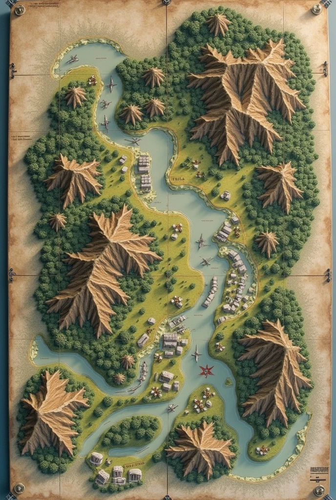 Make a spot map about this layout - SeaArt AI