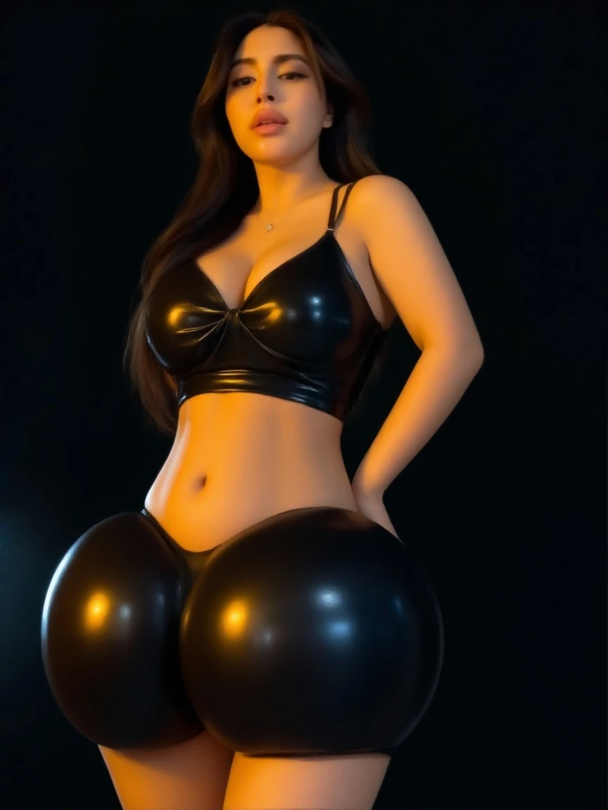 Long hair, black hair,Big Baby Bump pregnant, latex suit, Big ?????, ??????, ???, Big Black Balloons,16 years girl, Big pregnant Belly, Big Pregnant girl, Largest Belly of Pregnant, Huge ?????????, background hotel room,Huge 9 months ????????? Belly