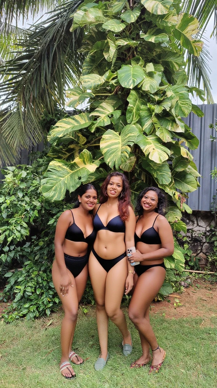 3D realism RAW photo of an African-American family, feliz. Um homem de 60 anos ((cor de pele morena escura)), ((chibi)), ((estilo pesado)), Sorriso fofo e alegre ((big muscles)), ((barriga acentuada)) vestindo camisa de linho na cor marfim , light blue linen pants and black shoes, moda atual, corte de cabelo estilo militar africano, is sitting on the right side of his wife, mulher de 54 anos, afroamericana ((cor da pele morena clara)), feliz, sentada com sorriso alegre, looking at the camera, cabelos lisos e curtos ((cor do cabelo grisalho)), vestindo um vestido verde com babado ombro a ombro. Ao lado esquerdo, leaning against mother, is the daughter, uma jovem mulher de 27 anos, pele morena clara, cabelos cacheados na cor castanha com luzes em tom loiro escuro, e sorriso divertido e batom vermelho, wears a red skirt and cropped set and is one meter and fifty-five centimeters tall. STANDING, behind the father, there is another daughter, uma jovem mulher de 25 anos, cabelos lisos ((cabelo cor preta com luzes cor de chocolate e de mel)), smiling sweetly at the camera, olhos castanhos, vestido verde, curto, thin strap and silk fabric. STANDING, behind mom, in the middle of the sisters is the son, homem de 20 anos ((cor da pele morena clara)) com stylish glasses, cabelo cacheado ((cabelo preto)), barba preta, stylish glasses, ele sorri contemplativo, rest your hands on your sisters' shoulders, wear a black cotton shirt, bermuda bege e all star preto de cano alto. 

Happy family light lighting background, fechar-se, product preview, Detalhes faciais detalhados, rosto perfeito, nitidez, Trend art, sharp facial details, sociedade cg, qualidade de arte ultra digital, detalhes hiper requintados, 4K, 8k soft lighting, --iso 100 sonhador, moda -, light skinned african american family photo sc_chad3.

