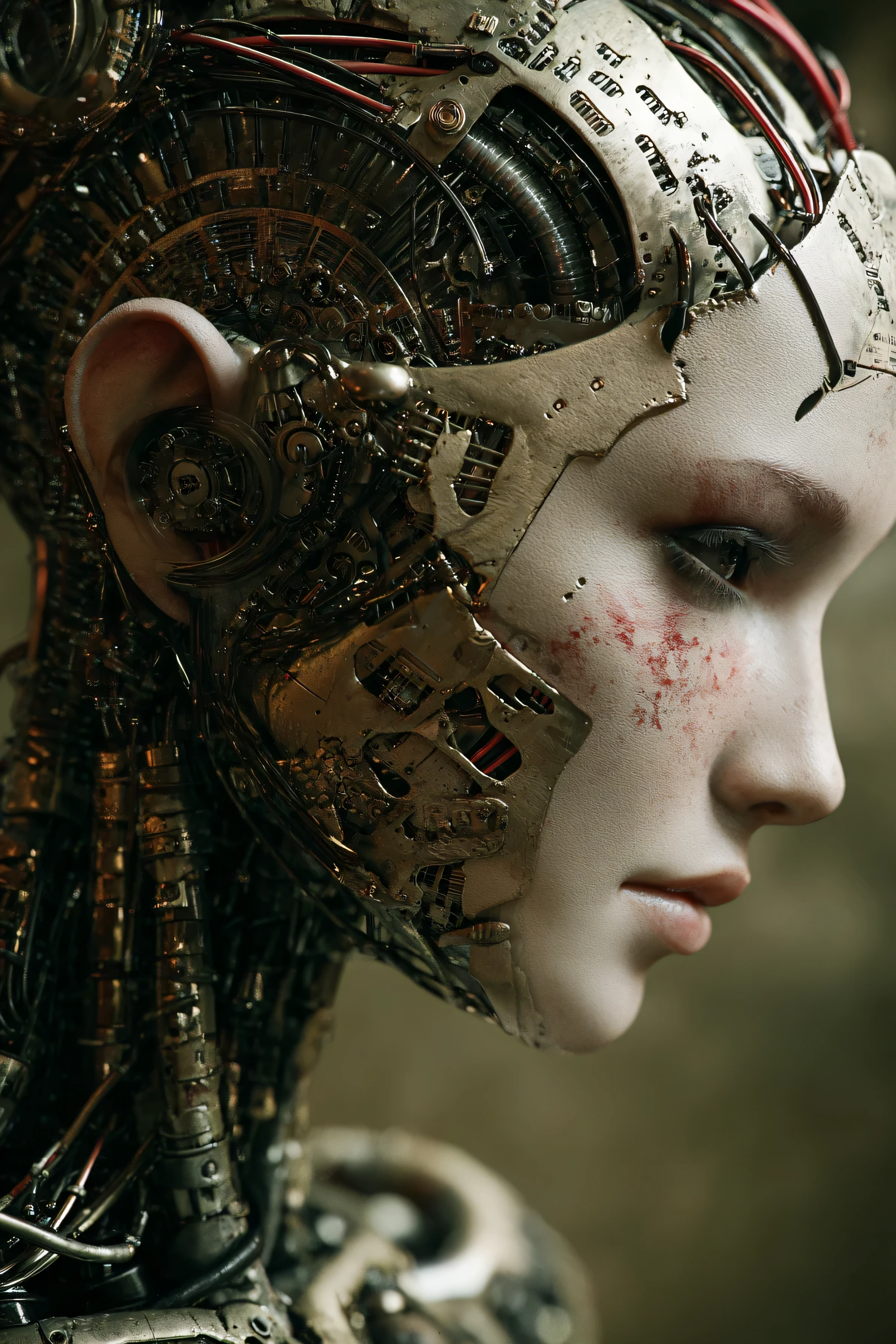 Photorealistic images an A.I. with extremely severe forms of mental illness would create. 