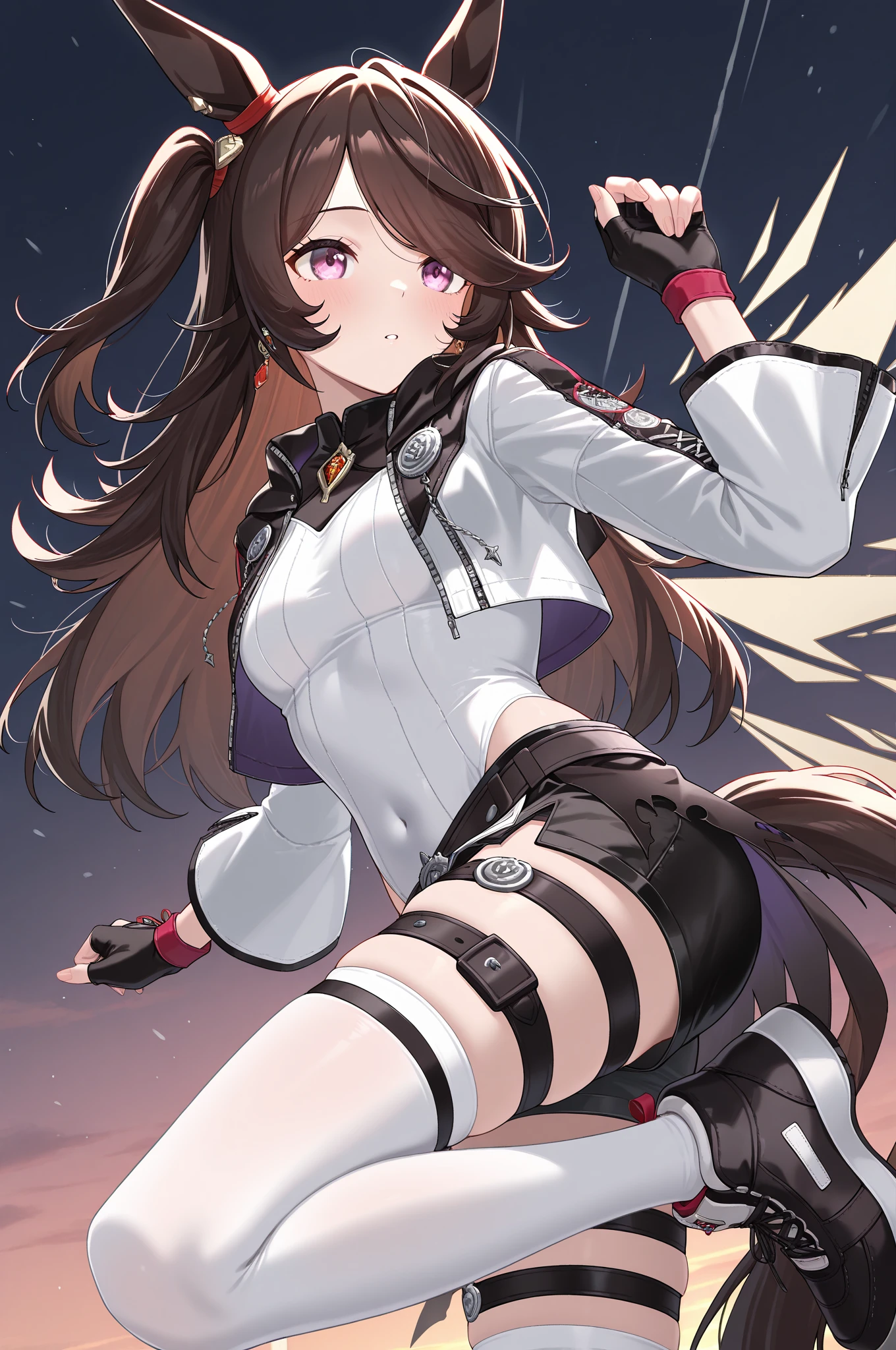 Legs are naturally straight