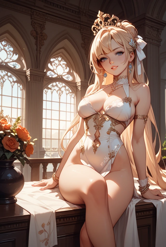 Ultimate Masterpiece, (Fidelity: 1.2), (), (Asian)), Infinite Scenery, (White: 1.2+ Fair: 1.1), , Two Points of Dew, (Translucent: 1.1), Looming, (: 1.0), Pubic Hair, Open , , (Smooth: 1.1), (Clear Curve Details: 1.1), (Cute: 0.9), (Shiny: 1.1), (Goddess: 1.2), Domestic style, warmest yellow, ambiguous and elegant, The model is beautiful and ,