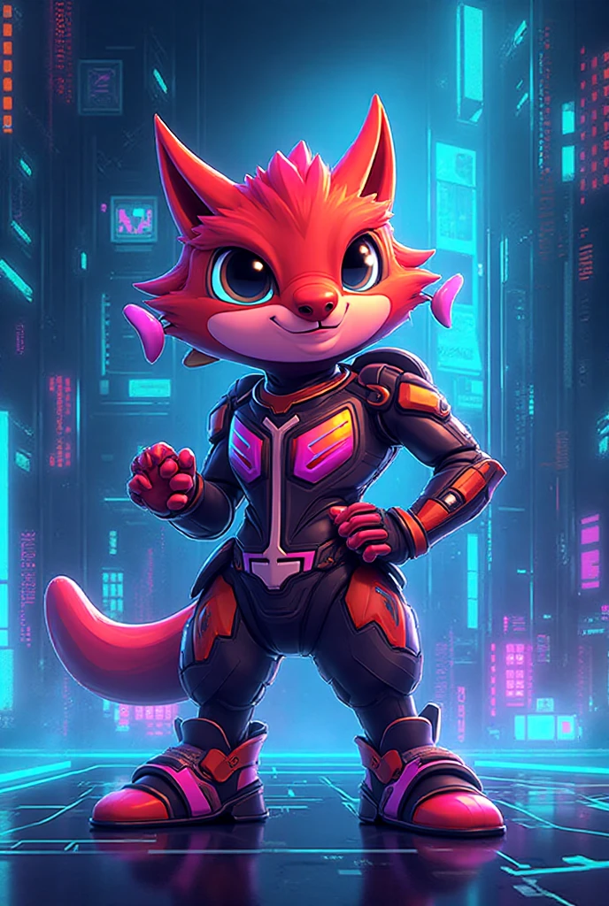 (((masterpiece:1.5, 4K, 8K))), a (((full body:1.5))) high quality digitally drawn rendered image ((by SEGA)) of A solo male anthro ((silver—white hedgehog)), with glowing blue eyes, ((metallic blue eyeliner:1.5)), (((tan muzzle))), wearing a (((sci-fi ))) stands in a neon-lit cyberpunk city The android's  is adorned with (((bright teal coloring:1.5))) with (((neon pink accents:1.4))), and intricate android seams, creating a futuristic look. the android has a  smirk on his face
