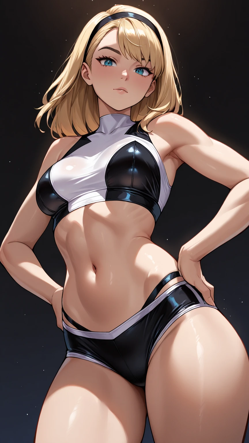 (absurdres, 8k, 4k, masterpiece, hyper extreme detailed:1.2), (masterpiece), best quality, expressive eyes, highres, perfect eyes, 1girl, perfect face, perfect hands, standing, belt, 1girl, blonde hair, eyepatch, perfect ???????, eyepatch, long hair, platinum blonde hair, muscular, toned body, strong, empty eyes, blank stare, crazy face, crazy eyes, crazy smile, small, golden eyes, deadpan, expressionless, shaded face, messy hair, crazy hair, city background, heroic, half body, cowboy shot, night time, stars, night sky, wind, windy, ?????, adult, mature, no clothing, cleavage, midriff, exposed shoulders, ??????, exposed collarbone, ????, handcuffs, bondage, ????, bound, ????, tape gag, tape, tape bondage, restrained, tape wrapped, wrap gag, bondage, taped wrists, taped ???????, taped mouth
