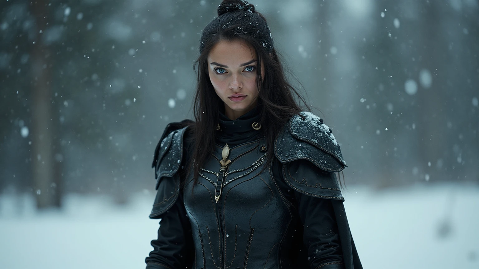 full body, (walking:1.1), (slow motion:1.2), assassin wearing black cloth made of liquid paint, wet dripping mascara, raining, wet, red cloak, (insanely detailed:1.5), ((analog)), (highest quality, Alessandro Casagrande, Greg Rutkowski, Sally Mann, concept art, 4k), (colourful), (high sharpness), ((detailed pupils)), red eyes, ((painting:1.1)), (digital painting:1.1), detailed face and eyes,Masterpiece, best quality, highly detailed photo:1, 8k, detailed face,photorealistic, (silver Hair,ponytail hair cut, ecstatic:1.1),(older woman:1.3),By jeremy mann, by sandra chevrier, by maciej kuciara,((samurai)), sharp, ((perfect body)), realistic, real shadow, 3d, ((crop top)), ((full body)), ((forest background)), (by Michelangelo)