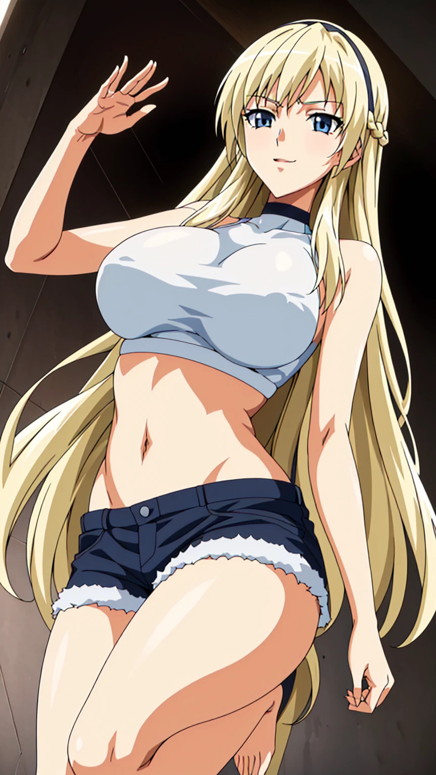 8K, Best Quality, masutepiece:1.2), (Realistic, Photorealsitic:1.37) , 1girl with, (Morning Time), Detailed face, Detailed eyes、​masterpiece, top-quality, girl with、一人のgirl with、Slender woman、a blond、Blonde hair、エロ、Lower body naked、underpants、panties on、undergarment