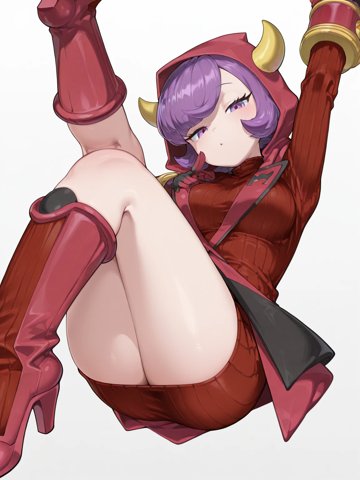 score_9, score_8_up, score_7_up, score_6_up, rating_X, 1girl,yinlin, mature female, , milf, bikiki, , , exposed , cowboy shot, dominant, low angle, , , spread , , thick lips, shiny lips, focus on lips