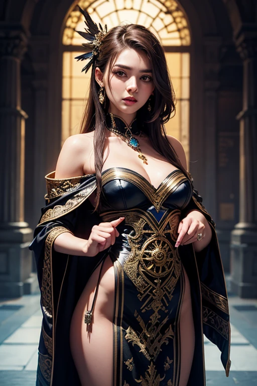 suggestive pose, random hair color, random eye color, Tenebrism art style painting,oil on canvas,(((huge big natural saggy breasts,very noticeable ))),steampunk airship background scenery,Complete Steampunk Clothes Intricade Details, WLOP, sakimichan,greg latkowski, Alphonse Mucha, makoto shinkai, Stanley Art Jem Lau, Los Doros, surreal,art station trends, unreal engine 5, 8K,concept art,digital paint, splash art, splash paint, face portrait,grunge painting, written by banksy, Written by Greg Tocchini, Written by James Gillard, Written by Joe Fenton, Written by Keith Butcher, very detailed, symmetrical, octane rendering, concept art, Artistic, cinematic, super sharp focus, very detailed, Vibrant soul, perfection