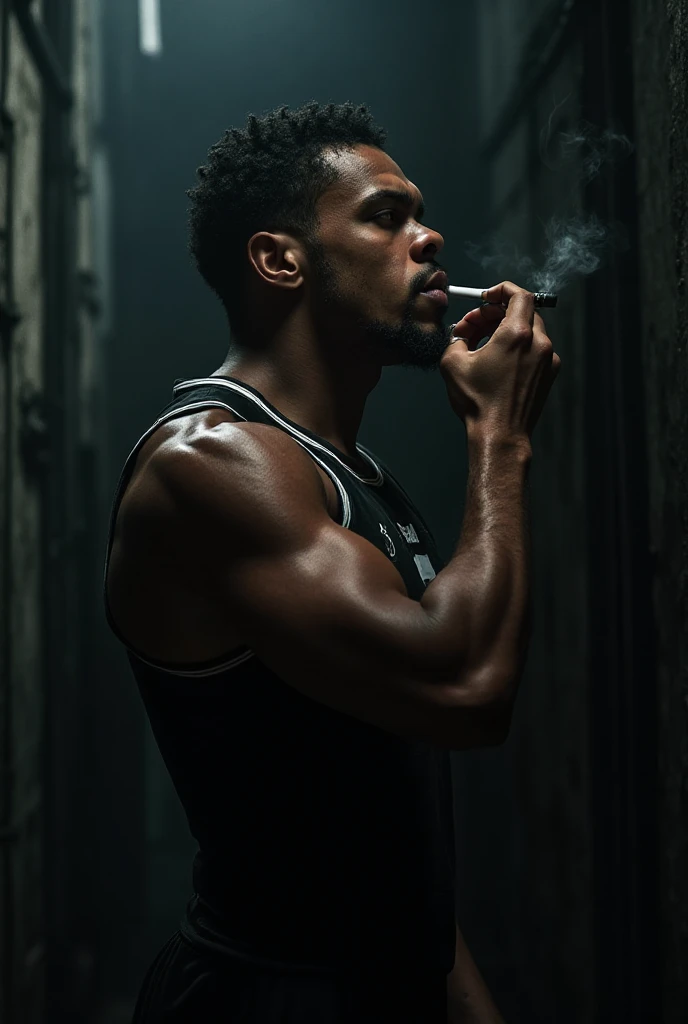 ethereal photo of 2 men, 1 white Irish man, 1 African man, 50 years old, ????, emerging from swirling strokes of smoke and vapors, long hair, style of Peter Lindbergh, intricate artwork masterpiece, ominous, golden ratio, trending on cgsociety, intricate, epic, trending on artstation, by artgerm, h. r. giger and beksinski, highly detailed, vibrant, production cinematic character render, ultra high quality model