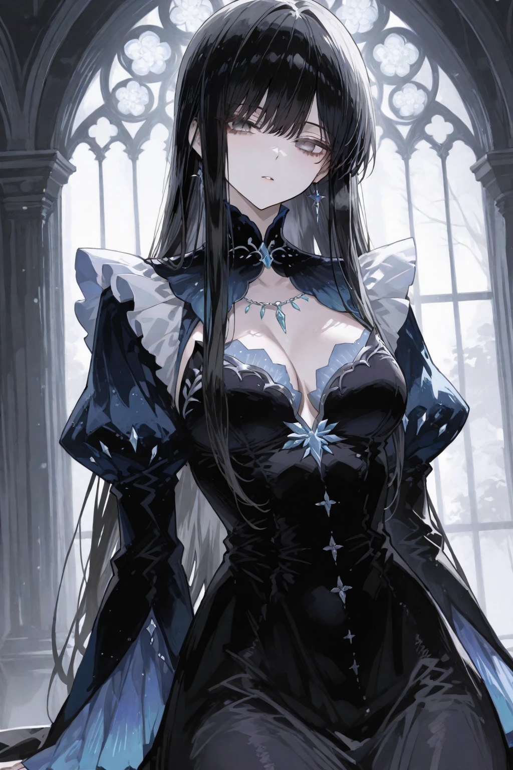 In the depths of a noir-inspired, dimly lit photograph, a sleek and futuristic moon module shimmers with high-tech elegance. The subject of this image is a girl used to explore and inhabit the moon. The carefully composed photograph captures the module's mesmerizing sheen, reflecting the moonlight against its smooth, metallic surface. The advanced technology is evident in every inch, with laser-cut precision and exquisite craftsmanship. This captivating image, whether captured in a photograph or imagined in a painting, immerses viewers in a world where cutting-edge innovation meets the mysterious allure of the night.