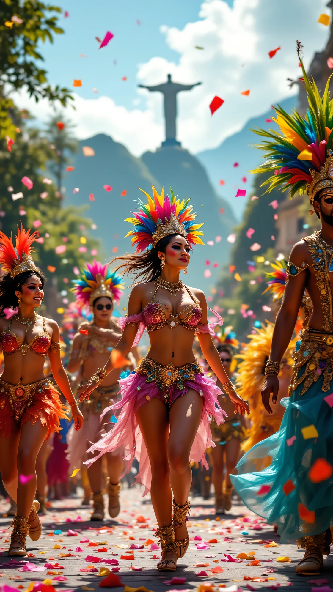 Ultra HD, I want the carnival in Rio de Janeiro, With magnificent weather