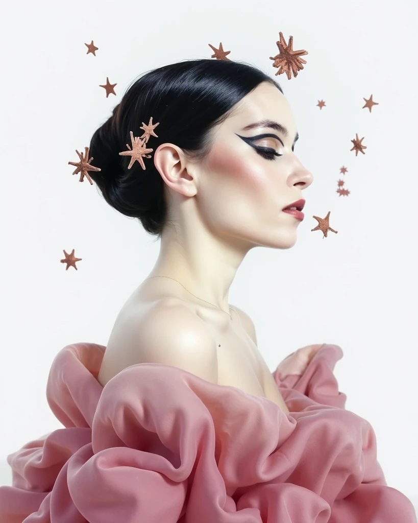 face with eyes made of stars, emoticon