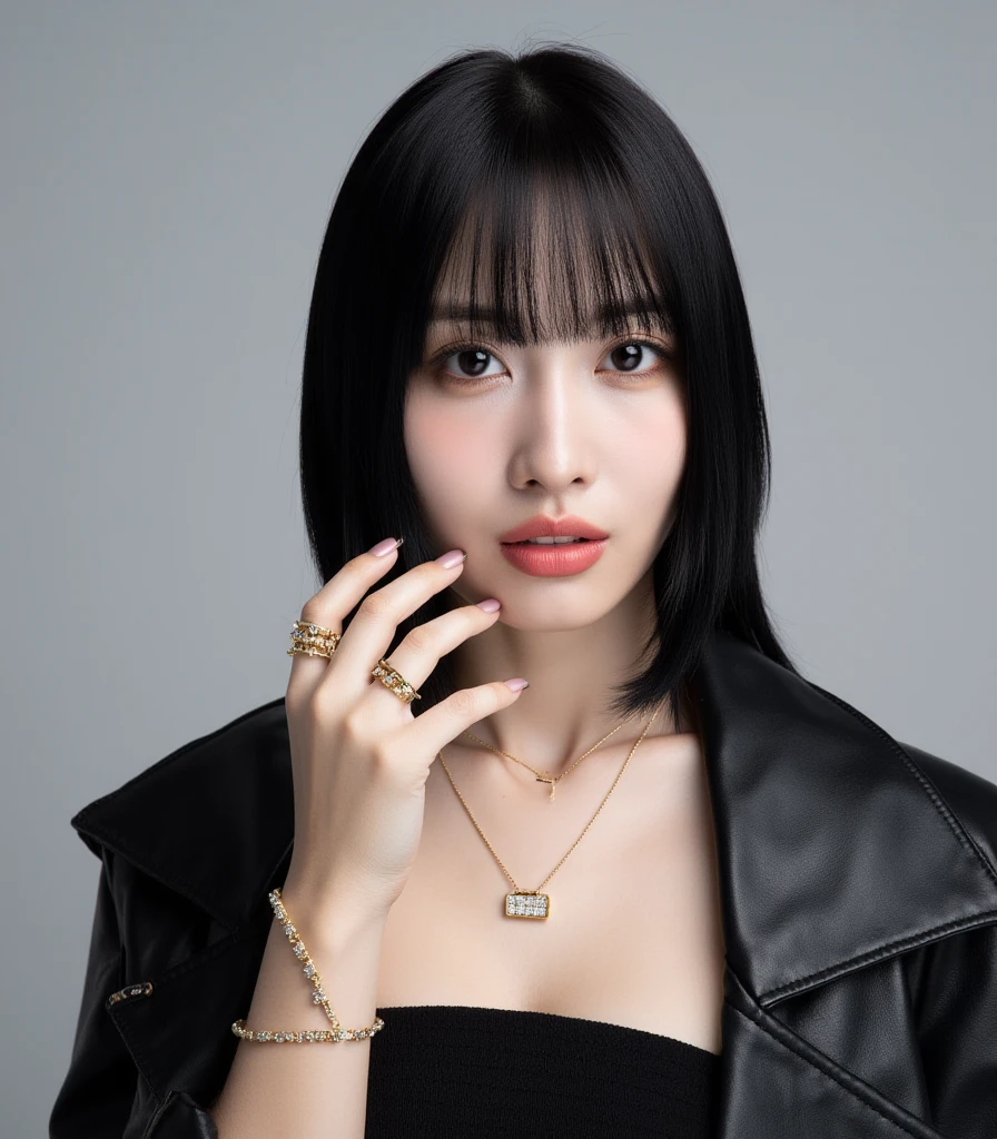 una mujer con cabello rosado sosteniendo una botella de licor, Parque Roseanne de Blackpink, Sun Yunjoo, Jossi de Blackpink, Lalisa Manoban de Blackpink, Lalisa Manobal, Janice cantó, portrait of Jossi de Blackpink, Heonhwa Choe, Kim Hyun Joo, Kwak Ji Joven, Jaeyeon Nam, Blackpink Jennie, Taejune Kim