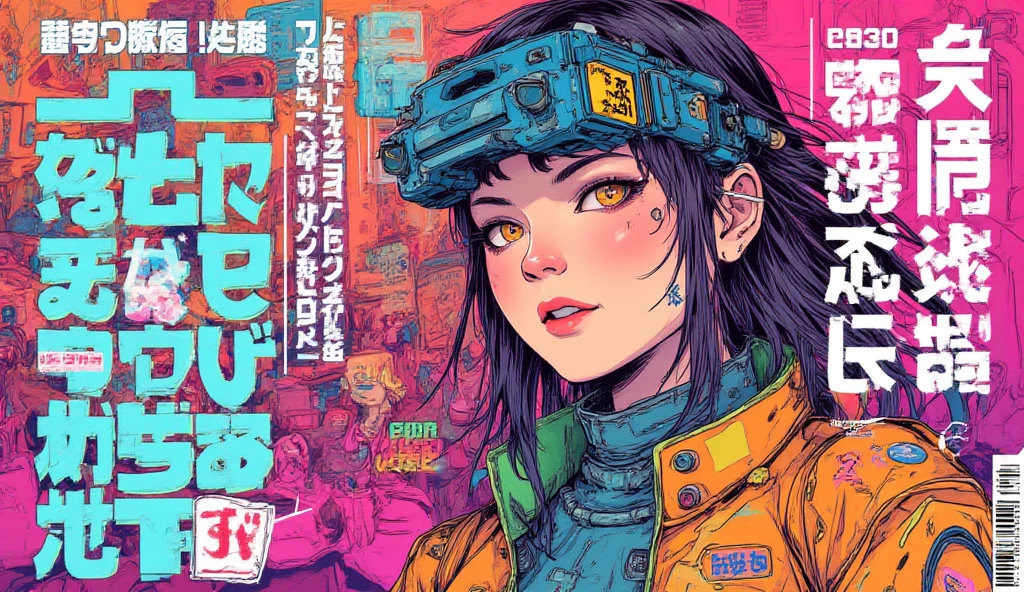 drawing of a woman in a yellow bikini next to a traffic light, some red and purple and yellow, some red and yellow, inspired by Tadanori Yokoo, digital art. colorful comic, [ digital art ]!!, [ conceptual art ]!!, colored sketch anime manga panel, biomechanical oppai, comic digital art, digital art!!, lowres