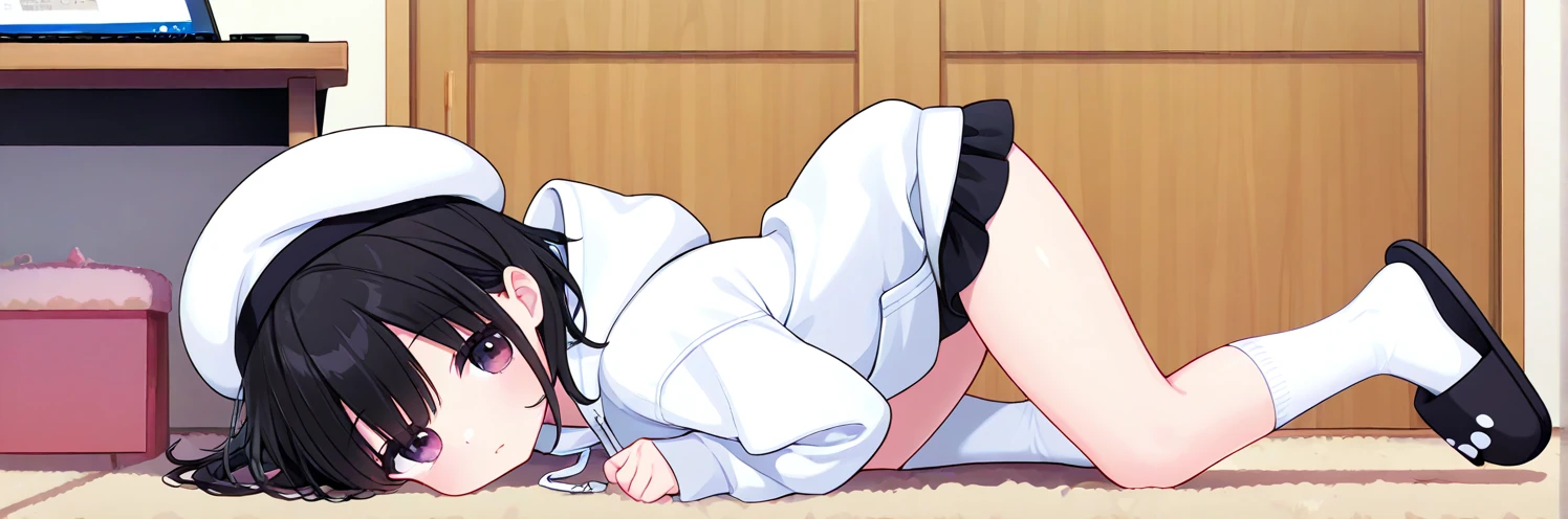 A 19-year-old Japanese college student with long black hair and fair skin is stripped  on a gray sofa in the living room, lying on her stomach and getting her  spanked.!!Battyin!!Battyin!!Battyin!!Paaaaaaang!!
A merciless slap is slammed down on her big white , leaving clear, multiple handprints.。
The college girl's bouncy  jiggled every time she was hit.。