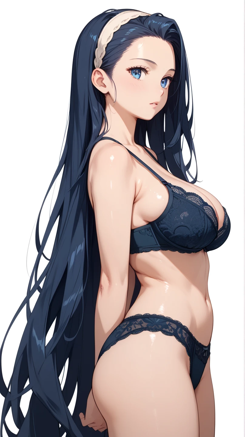 [(Transparent Background: 1.5)::5],(((Masterpiece))),(((Best Quality))),(((Extremely Detailed))), Illustration, (High Resolution), High Quality, Perfect Line Art, 1girl    _grab barely_visible_  black_hair  clothing curvaceous dark_blue_eyes female female_focus female_only female_solo front_and_back groping g-string jewelry large_ large_ light_skin light-skinned_female micro_ necklace _visible_through_clothing puffy_ ryoma_nagare short_hair solo swimsuit thick_thighs thighs  translucent_clothing venus_body genderswap high_resolution very_high_resolution simple_background white_background