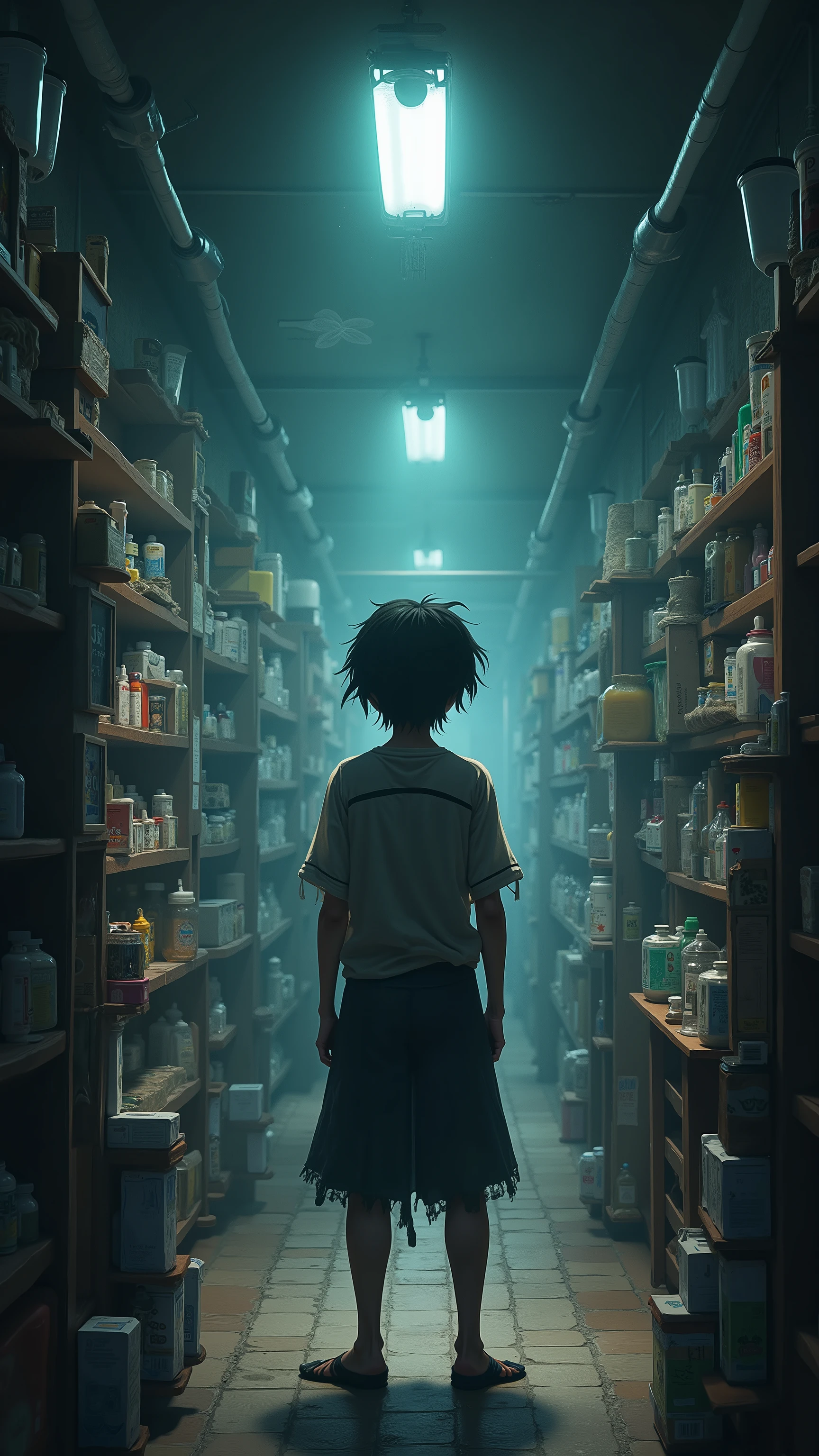 highdefinition images、Drugstore's Soliloquy、Beginner Village、Under her control, it's like the final dungeon。Rookie's Nightmare、