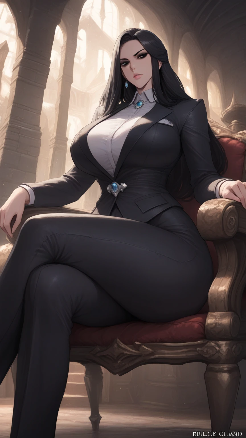 (best quality,realistic, highres, and18, 1girl, android 18, solo, blonde hair, blue eyes, short hair, earrings, jewelry, large breasts)