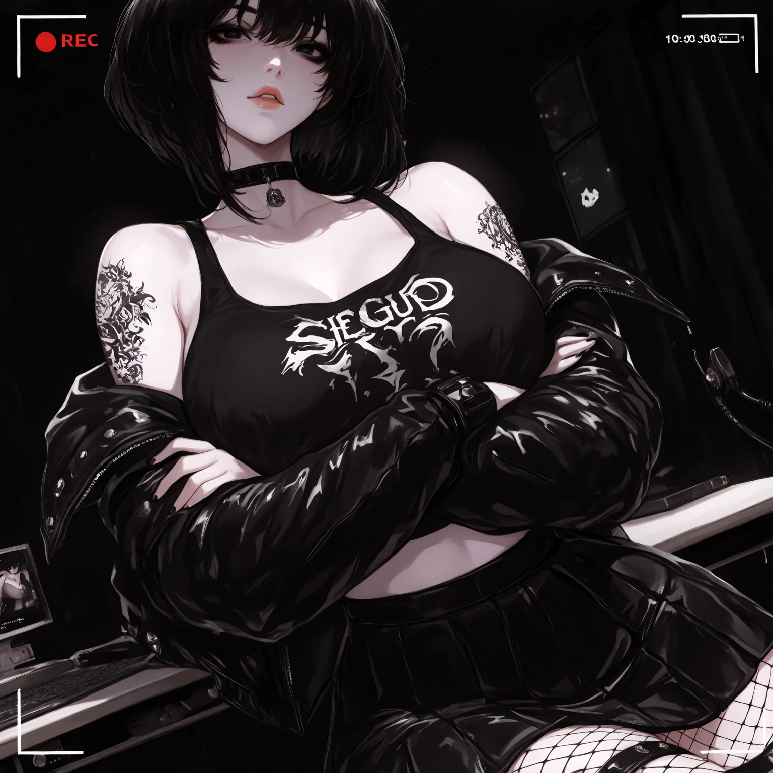 The beautiful girl in lace top and leggings is sitting astride a pile of skeletons in the center of the picture. She is holding a trembling sausage with juice squeezed out in her hand and smiling. There are multiple comic storyboards in the background，cbt, sausage ,sausage insertion,Sexy, trampling sausage with high heels heel,(masterpiece, best quality:1.2)，1 beautiful girl,sexy，comic storyboard:2, leggings, sit astride, axially symmetrical:2, ,，sounding，cbt，hold，smile，colorful，leggings，thin gap，，insertion，trembling，juice，spray， Long hair,Lace top,Sexy, Shiny leggings, High heel，cleveage, trampling, in forest, saliva , Mucus，