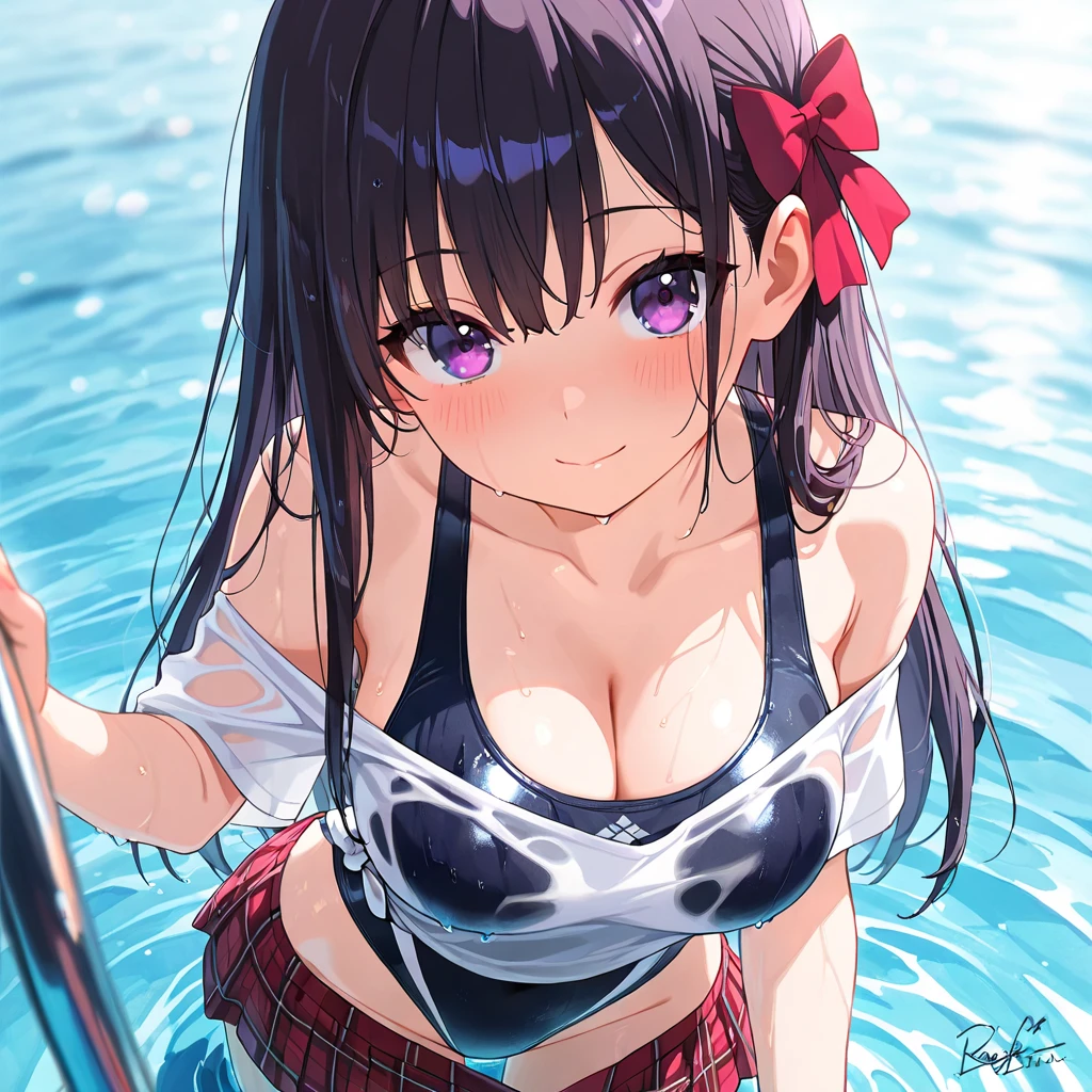 hight resolution、
One beautiful young woman、
(Soft Saturation:1.3)、(light skinned:1.2)、
(hyper detailed background、细致背景)、bokeh dof、
Romper,Portrait of smiling girl。Seen 、The composition is symmetrical。
Look straight at you with serious eyes、Romper,((silber hair)),
(Red swimsuit)、(Red bikini)、(School swim wear),middlebreasts、
strong lights、front lit、
(teen ager:1.3)、(cowboy  shot:1.2)、break
Angle from the front、
Looks warm with steam
「Hot springs in the deep forest。Silence spreads around you、lots of trees々Swaying in the wind。Hot spring water gushes softly on the surface of the water.、Warmth that envelops the whole body。Soak slowly in hot water、While feeling the effect of a pleasant hot spring、Take a deep breath。The breeze and birdsong rings in your ears、Surrounded by the sounds of nature、Relaxing。Without thinking、Just surrender to the blessings of the hot springs、Heal the mind and body.。」A girl in the back soaking in a hot spring、Surrounded by steam、I close my eyes and smile。I can see the clear steam gently enveloping her.。
wakame、wakame、wakame、wakame、wakame、wakame、wakame、