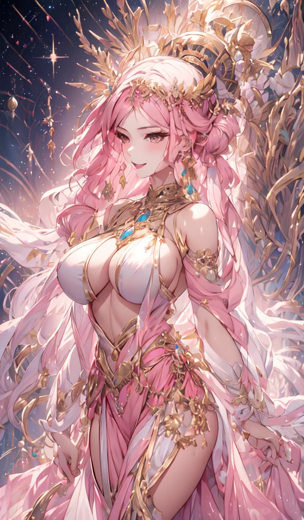 (8k, best quality, tmasterpiece:1.2),\(eye detailed\),\(Facial features\),(\(Clothes detail details\)\),(huge tit),full bodyesbian,(Facial focus) ,Very detailed CG unity 8K wallpaper,hugefilesize,ultra - detailed,A high resolution,absurderes,beautidful eyes,Ray traching,dramatic shadow,finely detailled,Dramatic angles,Hyper-detailing,(1 girl:1.3),light violet hair,Green eyes,(Solo),Mature female,a matural female, thick thight,busty figure,(brown skin:1.3),Desert dancers,Belly dancer,(Seductive and graceful and passionate dancing:1.3),(A beautiful floral ornament pinned to the head),(Light silk clothing),navel,(Broken gold ornaments hanging from the skirt),Sexy and charming dancer