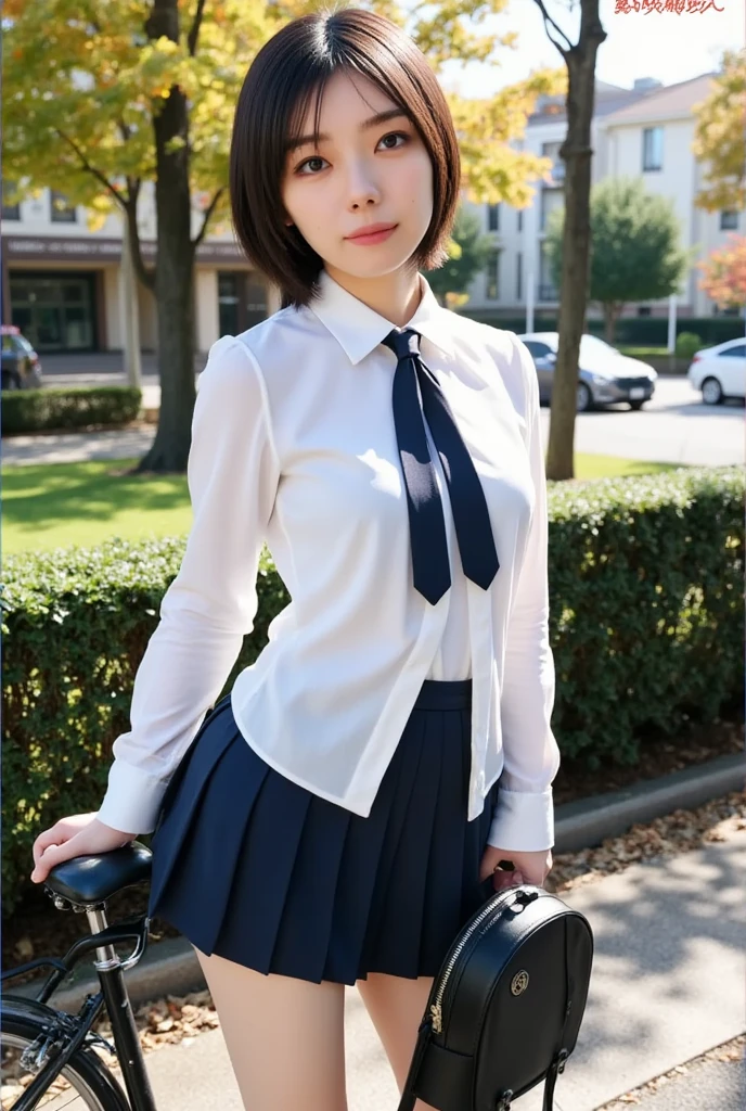 (8K、top-quality、​masterpiece:1.2)、(reallistic、Photorealsitic:1.2)、 Phenomenally cute girl、14years、sitting on、(((pantyshot)))、(((Spread your )))、独奏、‎Classroom、watching at viewers、(Sit up:1.5)、In the school、Chest that looks like it's going to burst、Fine and beautiful eyes、)、(Dark blonde hair:1)、(short-hair:1.1)、pantyshot, Spread your , skirt by the, student clothes, white  panties, sockes, A dark-haired, The shirt, bblurry, blurry backround, knee high, white  shirt, lowfers, life-like, length hair, s lips, Brown-eyed, Black socks, neck tie, pleatedskirt, the bow, head rest, looking to side, plein air, Brown Footwear, ​masterpiece, top-quality, ultra-detailliert、(((pantyshot)))、(((Spread your legs apart)))、Inviting eyes、