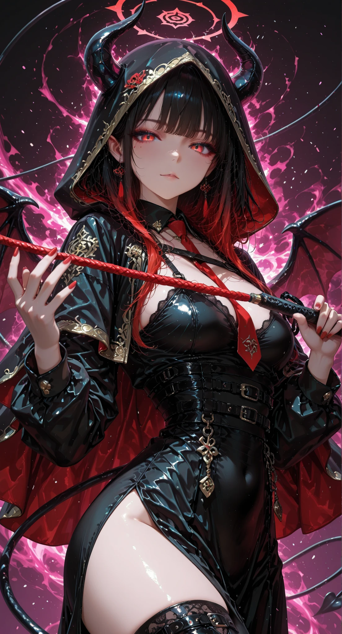 succubus、Glynn、 whip、Dignified Poses