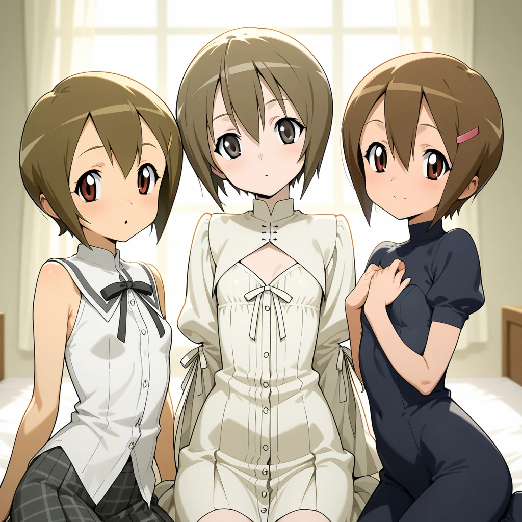 kinomoto sakura,Cardcaptor_Sakura,Simple Background,,,  , ,spread both legs,arm behind head,flat ,, squat exercise,whole body(from the top of the head to the toes),,female Bodybuilding,1 girl(Central photo),