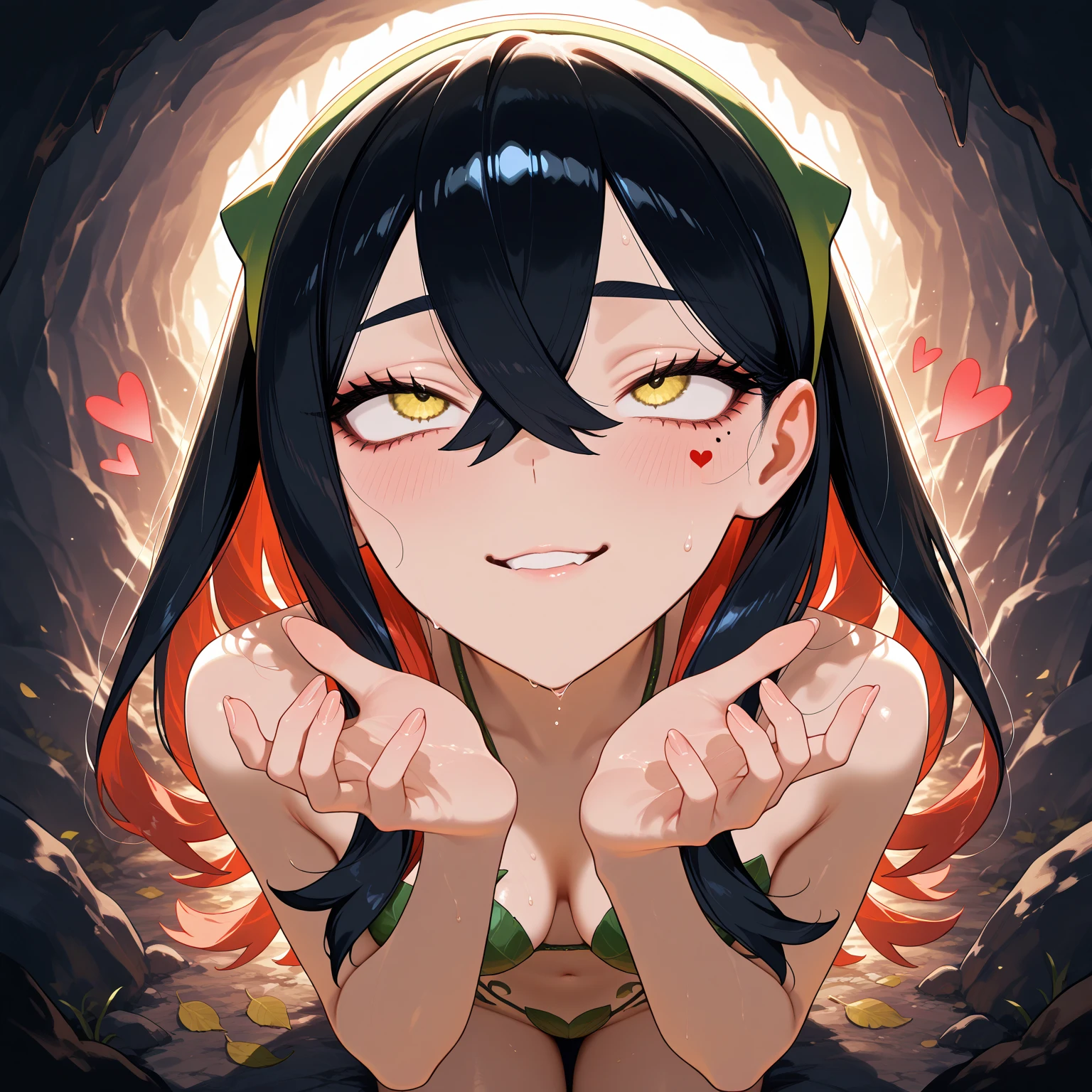 ((masterpiece, best quality)),high resolution,ultra detailed,8k,16k,detailed background, perfect lighting,detailed beautiful eyes,1girl,,embarrassed,blush,show off ,saliva trail,(from below,steam,sweat:1.2), (pov:1.4),(front view:1.2),fisheye lens,1boy,1large ,(,,:1.4),  in ,(,,rolling up eyes,forced ,trembling,double peace sign,
:1.4),,,boy on top,face to face,hetero,,chin up,(fuge  in :1.4),half-closed eyes,boy hold hip,pregnant,
,(short_stature,dwarf,kawaii),{matoba_risa_theidolmastercinderellagirlsu149:1.15}, black_hair, long_hair, twintails, yellow_eyes, ribbon, hair_ribbon, jewelry, necklace, hair_between_eyes,flat_color,child_body,pale skin,in house,randoseru,