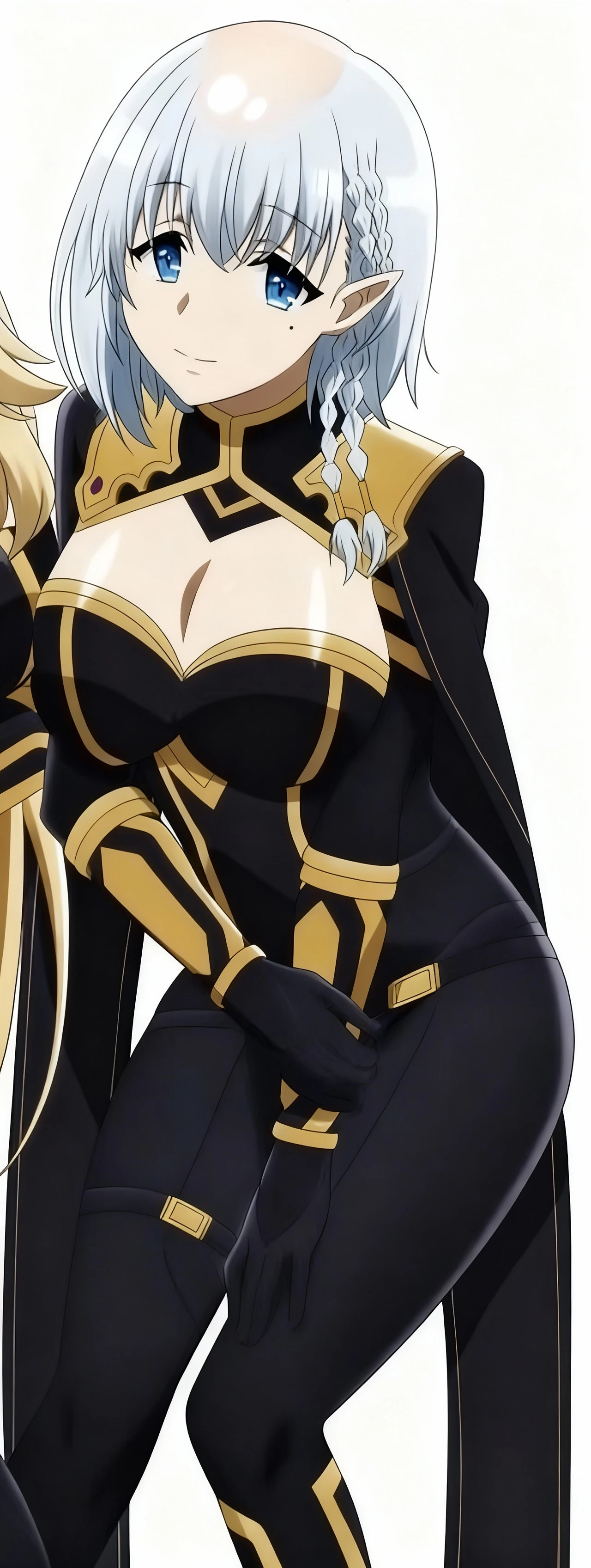 Two Women,Alpha ,Long blonde,gamma,Long Black Hair ((Bodysuits))), , kiss, (adult)
 ((My  is wet)),Love Hotel,My  is wet,Lying in bed(masterpiece:1.2), High resolution, Highest quality, 8k,