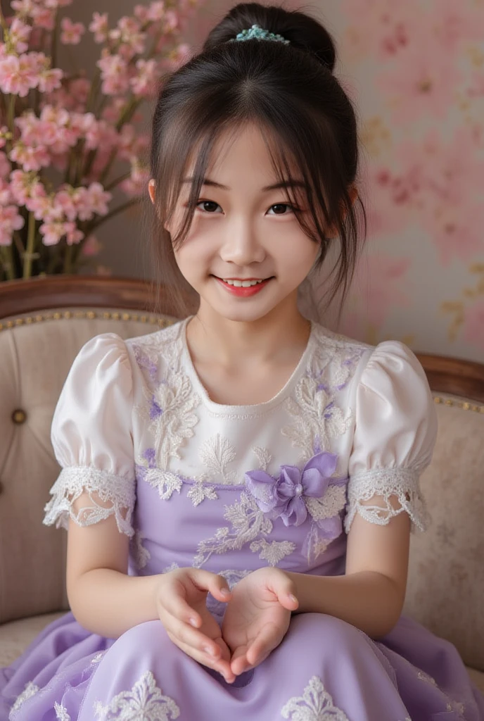 Bubble Braids，The background is beautiful，