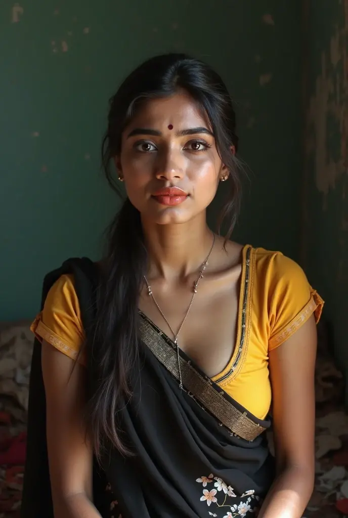 13 year old beautiful Shrilankan girl beautiful Extrimely Tired half body shot beautiful Shrilankan girl, indian girl, beautiful Indian girl ,(Cold-Tone), ((Depth blur:1.5)), ,(full body shot)), ((Cinematic depth of Field shot:1.5)), , (Emotional  from black:0.9), (wears laced lingire Bralette)), , (bokeh blur:1.4),,(Lens Flare:1.2)), ,(Shrilankn girl), (Indian girl), ,huge breasts a ponytail on her head, bangs falling, face, beautiful hairstyle, light makeup, dressed in a Laced Lingire Bralette and Black Skirt, in her waist , Sitting position, ,((Lingire trend)), )Tired, Extremely Tired,  , ((Extrime Detaid Skin Textures))), (wears a laced Lingire Bralette and black skirt)),  (Dynamic Shadows:1.3), Light , Lomochrome, (silhouette:1.3), ((Wet Sweaty Skin:0.6), Sexy Belly , Show abs:0.6 ((Monochrome Background:1.2)),, ((increase detailed 