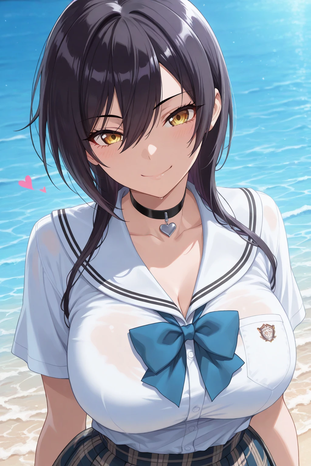 Foto de una mujer , Underboob, 8k UHD, Gafas de sol, vaqueros, DSLR, alta calidad, Film grain