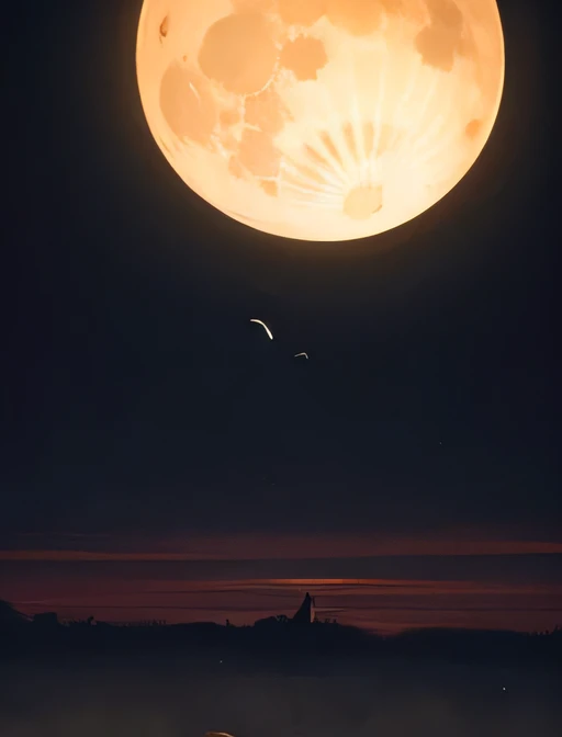 Moonlight Catcher,Many Rabbits Descend from the Moon,Lonely Night Sky,quiet natural scenery,Land Illuminated by Moonlight,Fantastic Atmosphere with Modest Light,Traditional Japanese Painting Style,watercolor,High Fine,creative composition,Realistic Textures,Delicate Expression,DEEP COLORS,Natural Light and Dark Processing,Miyazaki Hayafu's Fantastic,4K rendering,High Contrast,Superb work