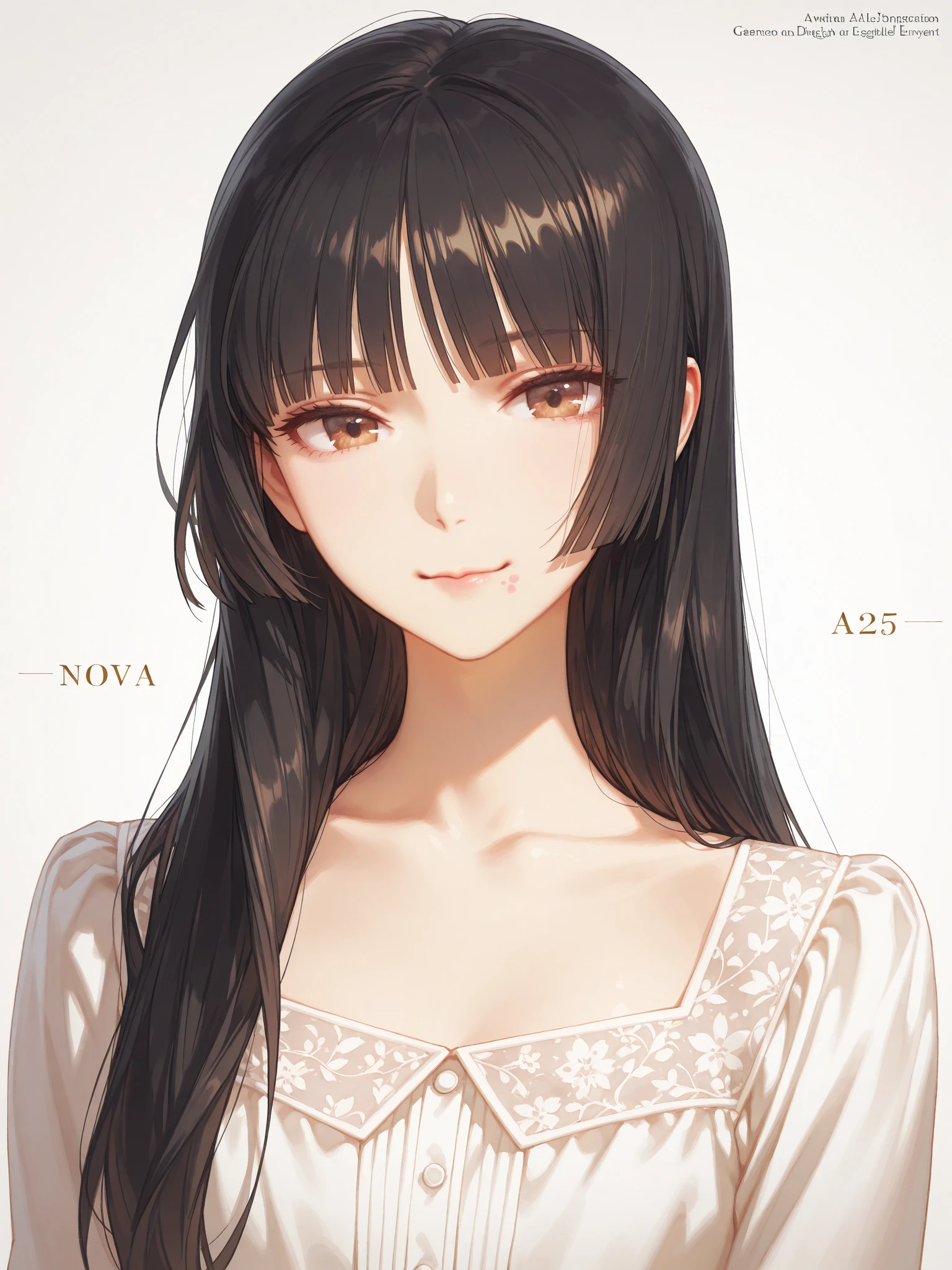 One Woman,Downer,older sister,Concept Art,Dark brown hair,Straight hair with slight inward curls,Staring eyes,Eye Ridge,black eye,Crossed bangs,whole body,smile,Larger ,Gray background,Bangs that reach down to the eyes,Messy hair,Tight dark jeans,Gray turtleneck sweater,Multiple views of the same character,Character Design,Dark circles under the eyes,Bad look,Listless,Sloppy,Silver Jewelry,Cafe staff,whole bodyCharacter Design,Detailed hands,Height: 170cm,boots,fleshy,