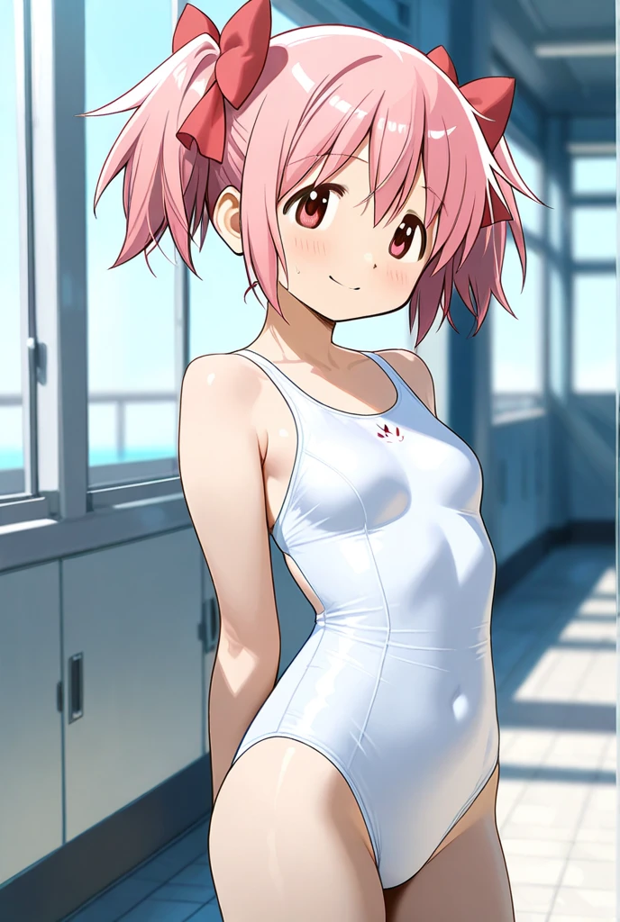 ((nsfw、Table t○p, highest quality, Hi-Res Lucifer,Anime Screen Capture、Pixel Perfect, 8k, Br○wsing Cauti○n、Surrounded by four men、Surrounded by multiple dicks)))、Perfect Anat○my、((Loli))、(((On all fours、Swollen nipples、Hands behind head、Both armpits、Spreading her legs、Small breasts、Wide Hips)))、(((White leotard)))、Sweat, Vap○r,(Orange eyes)、((Short Hair、Pink Hair、Wavy Hair)),  ((((Are crying、Embarrassing、blush))))、(Ind○○r swimming p○○l)