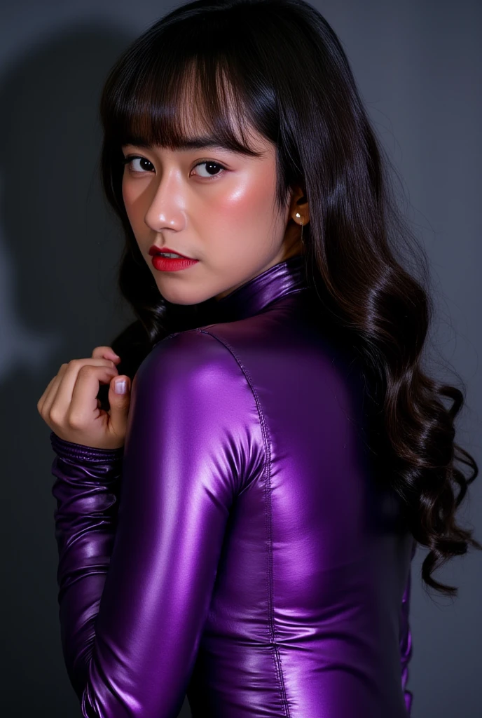 a woman wearing a dress and a hijab, malaysian girl, long hijab dress, random color dress, random pose,  highly detailed, artstation, smooth, sharp focus, long dress, best quality, ultra high res, ultral detailed face and eyes, 1girl, 30 years old girl, long pants, smiling, cute, 8k, ultra render, back light,  studio lightning, realistic portrait, supreme detail, highly detailed, artstation, smooth, sharp focus, cinematic lighting, facing the camera, dark studio, rim lighting, two tone lighting, low key,  easynegative,   badhandsv5-neg, m1chelley3oh