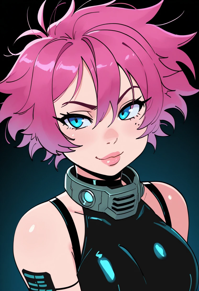 a muscular masculine man with short pink hair, wearing a gothic dress, androgynous face, (best quality,4k,8k,highres,masterpiece:1.2),ultra-detailed,(realistic,photorealistic,photo-realistic:1.37),extremely detailed eyes and lips,detailed skin and face,cinematic lighting,moody lighting,dramatic lighting,dramatic pose,detailed background,intricate pattern,vibrant colors