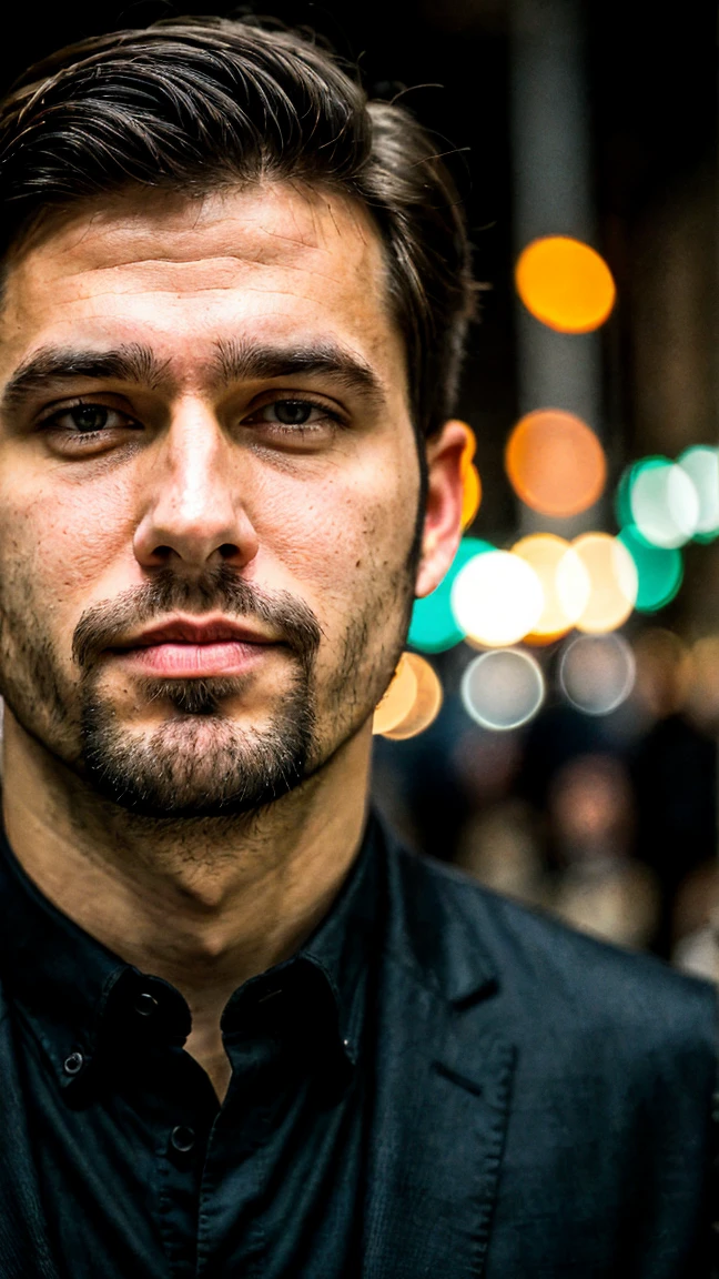 Portrait, face facing, cinematic photo of a Catalan male theologian, cinematic lighting, depth of field, bokeh, realism, photorealistic, hyperrealism, professional photography, uhd, dslr, hdr, ambient occlusion, iris and pupil rendering, advanced color classification, Nvidia RTX RayTracing