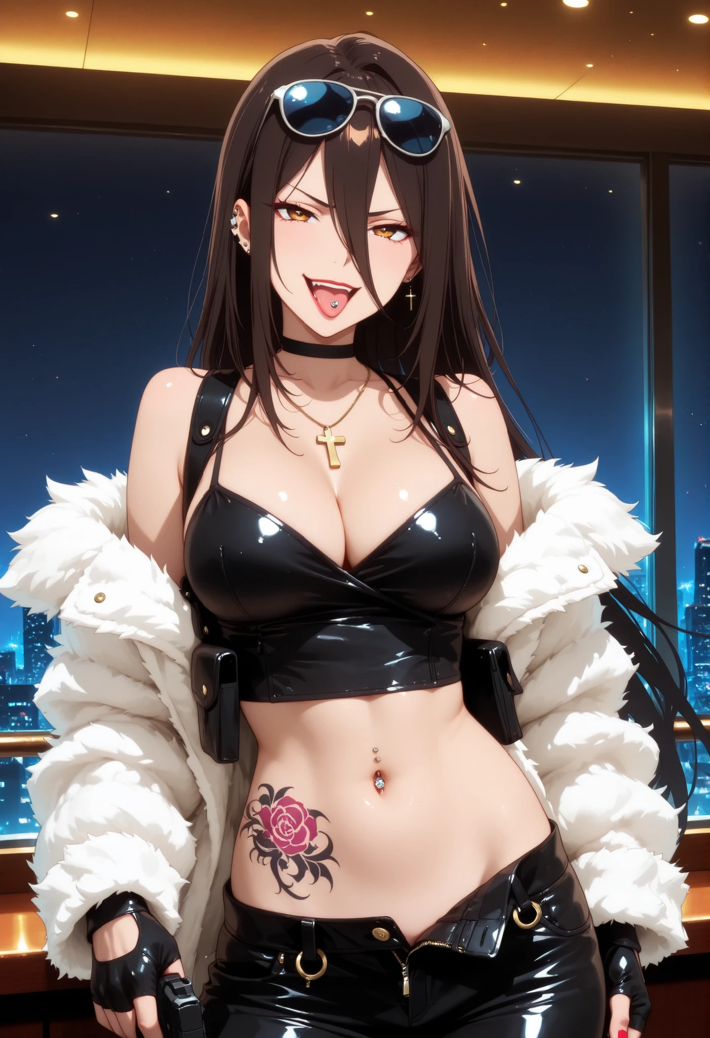 tmasterpiece，best qualtiy，（1 faceless boy：1.3），（The boy scratches his ?????：1.5），1个Giant ?????? Girl。（校服：1.2），cabelos preto e longos，with brown eye，（‎Classroom：0.8），（the sunset：0.7），（mediuml ???????：1.4），（Sad smile：0.8）