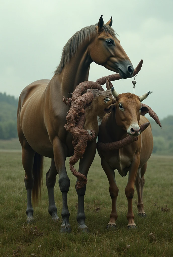 ((((equine , hyper)))), masterpiece, high quality, realistic, detailed background, (((males))), (((cow, cow tail, lion head))), (feral), (((wide ))), ((((cow  focus, , close up)))), (masterpiece), best quality, 4k, 2k, (intricate:0.9), (high detail:1.2), (absurd res), ((((hyper , feral, duo, licking , ,  , rim job, licking cow , tongue out, tongue in cow , mouth on , close up, facing , poop on lion tongue, lion licking poop))))